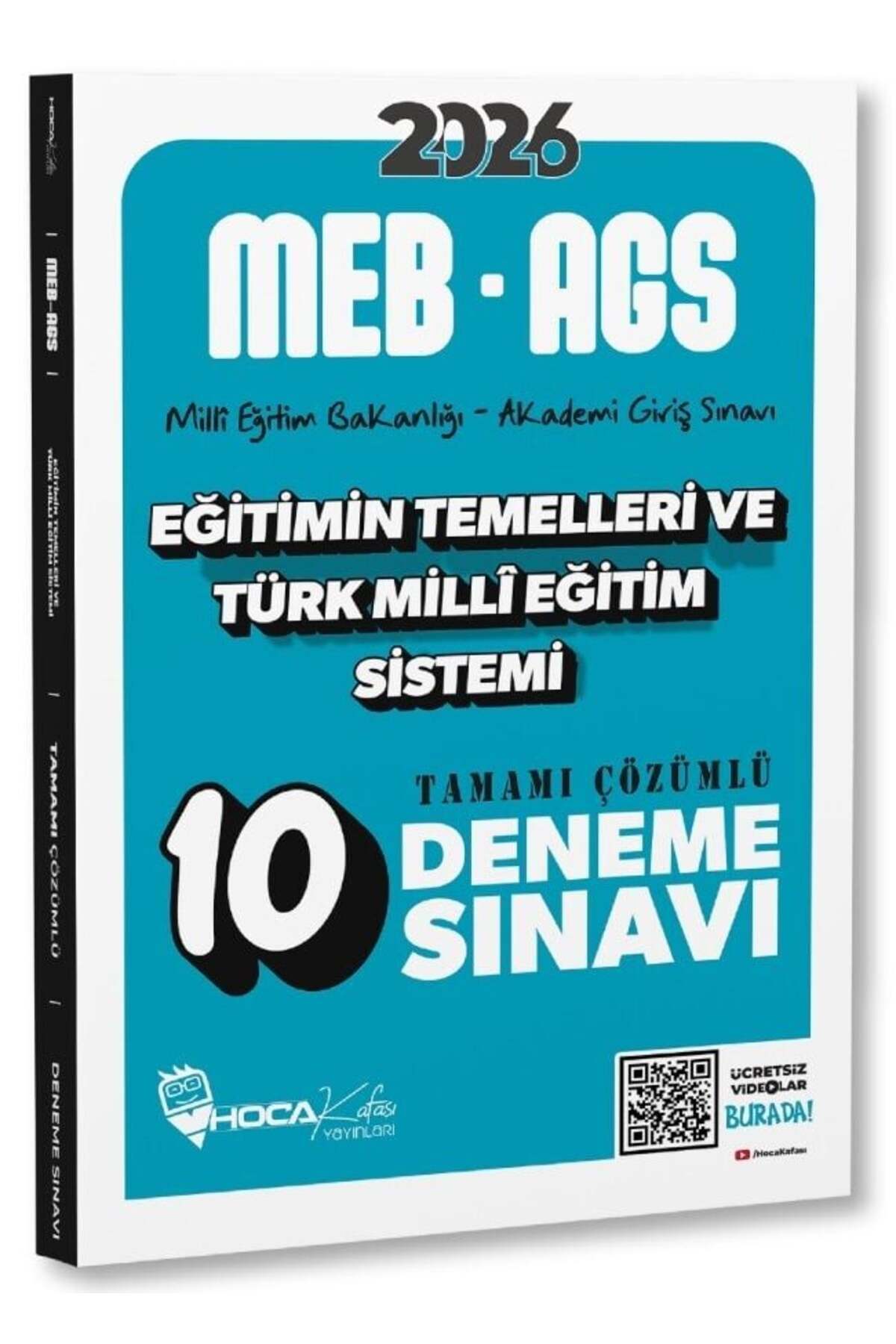 hoca kafası yayınları Hoca Kafası 2026 MEB-AGS Eğitimin Temelleri