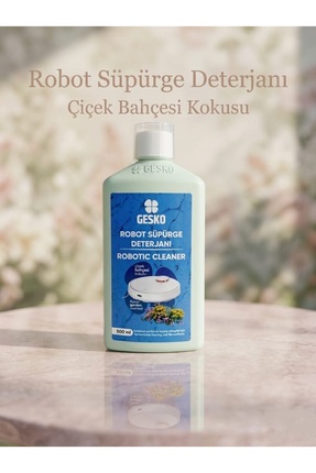 Gesko Robot Süpürge Deterjanı Çiçek Bahçesi Kokulu 500 Ml