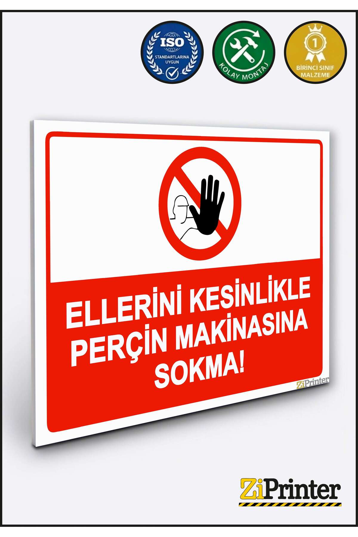 Riveting Sign ZiPrinter Absolutely Put Your Hands on the Riveting Machine! Isg ...