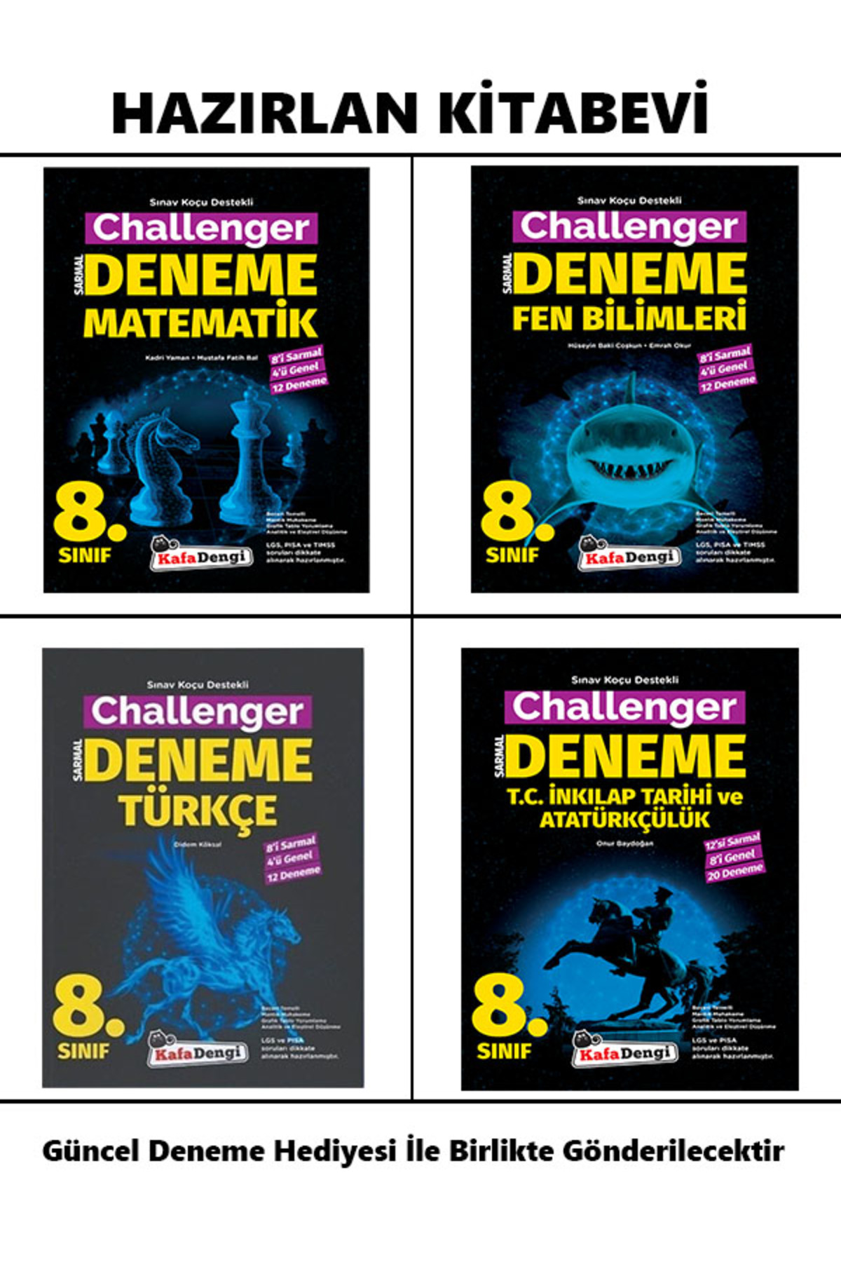 Kafa Dengi Yayınları 8.SINIF LGS CHALLENGER SÜPER SET - Fiyatı
