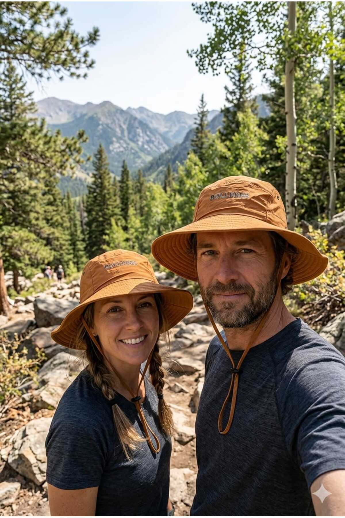WOHOME Unisex Outdoor Safari Şapka İpli Geniş Kenarlı Kamp Balıkçı