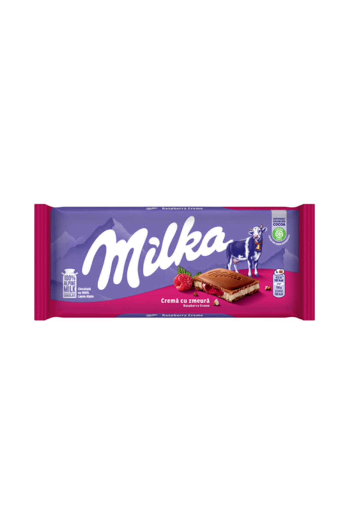 Milka Raspberry Bar Milka Milk Chocolate And Raspberry Cream 100 G- Trendyol