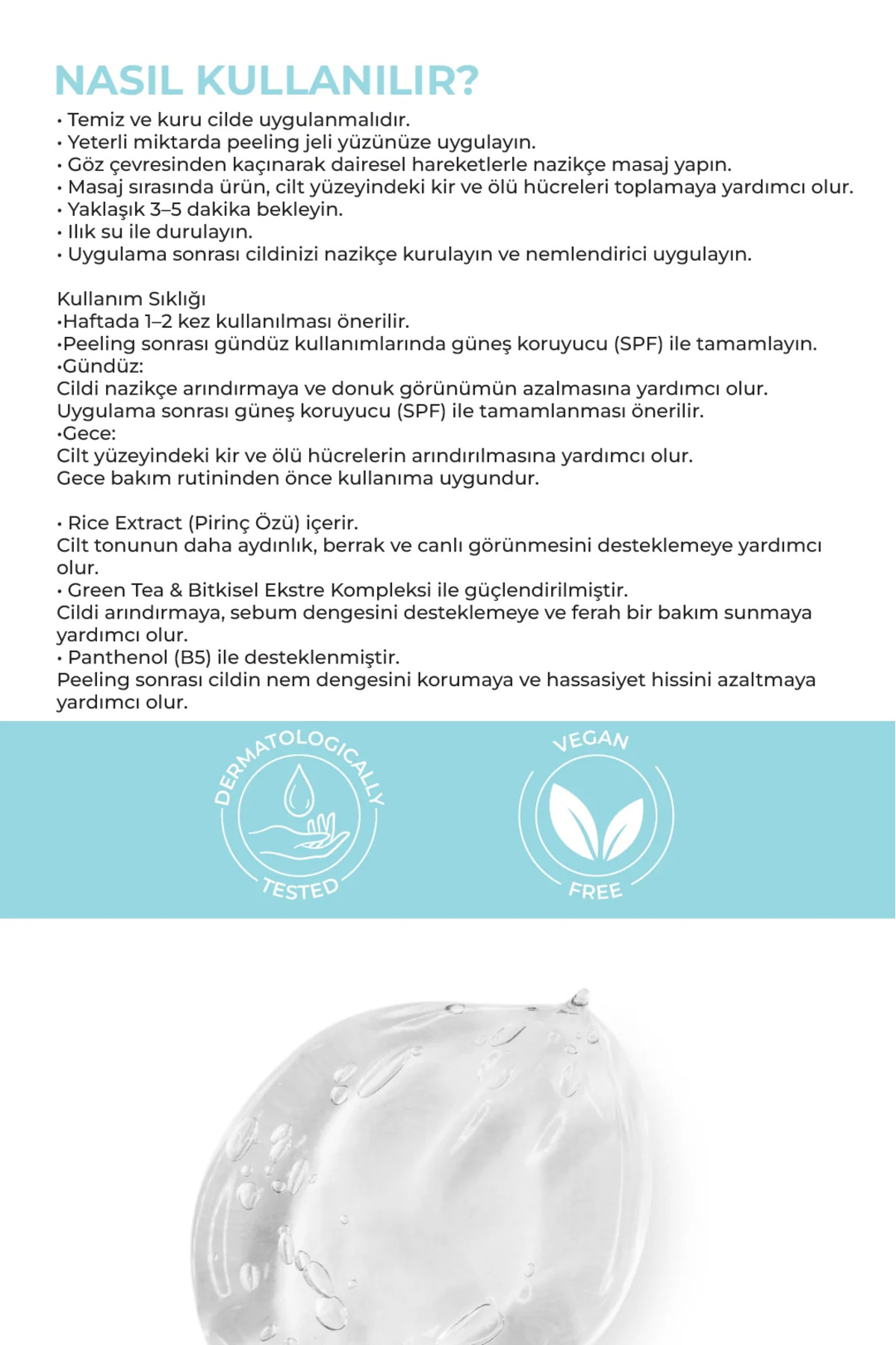C&G Complex Brightening Peeling Gel | Pirinç Özlü Aydınlatıcı & Nazik Arındırıcı Peeling — D100 — تصویر 5 از 6