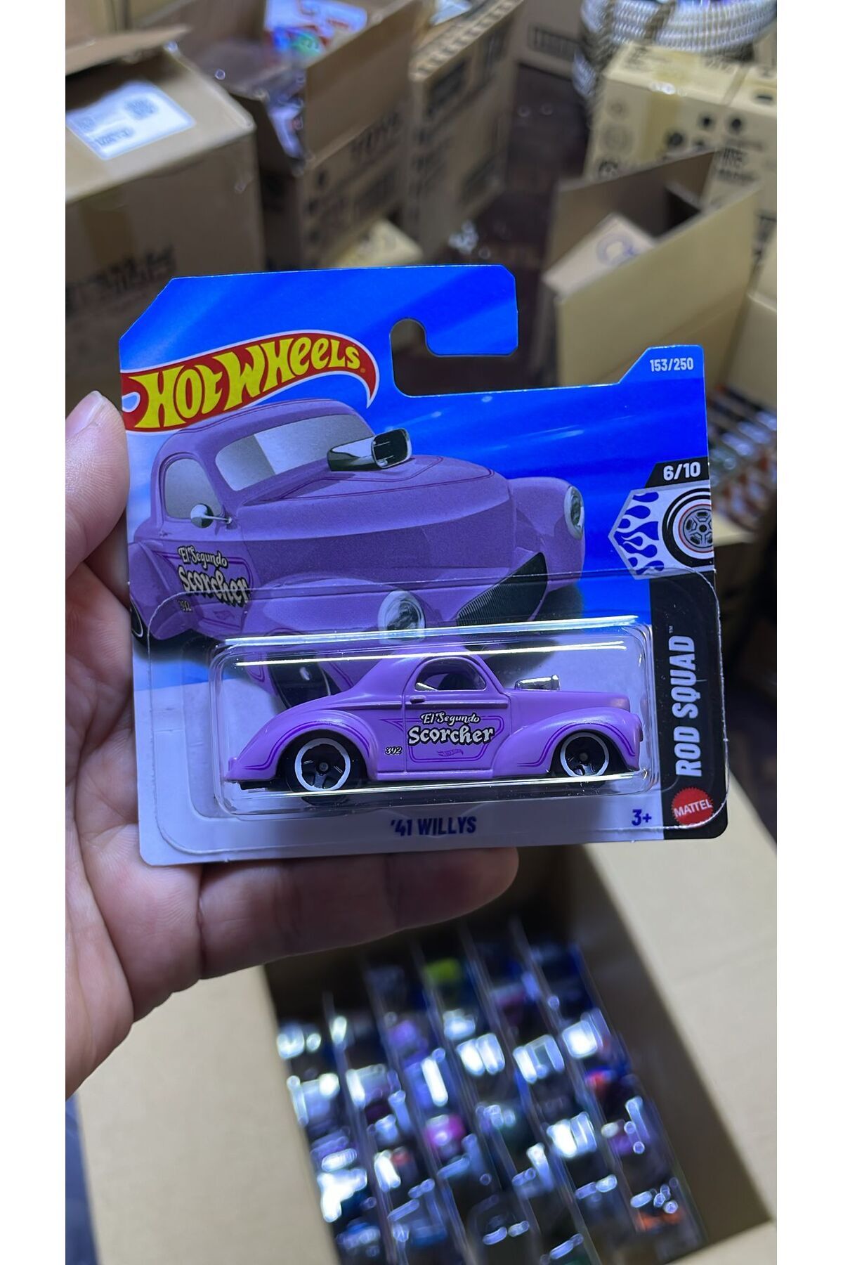 HOT WHEELS '41 Willys Rod Squad Metal Oyuncak Araba - Fiyatı