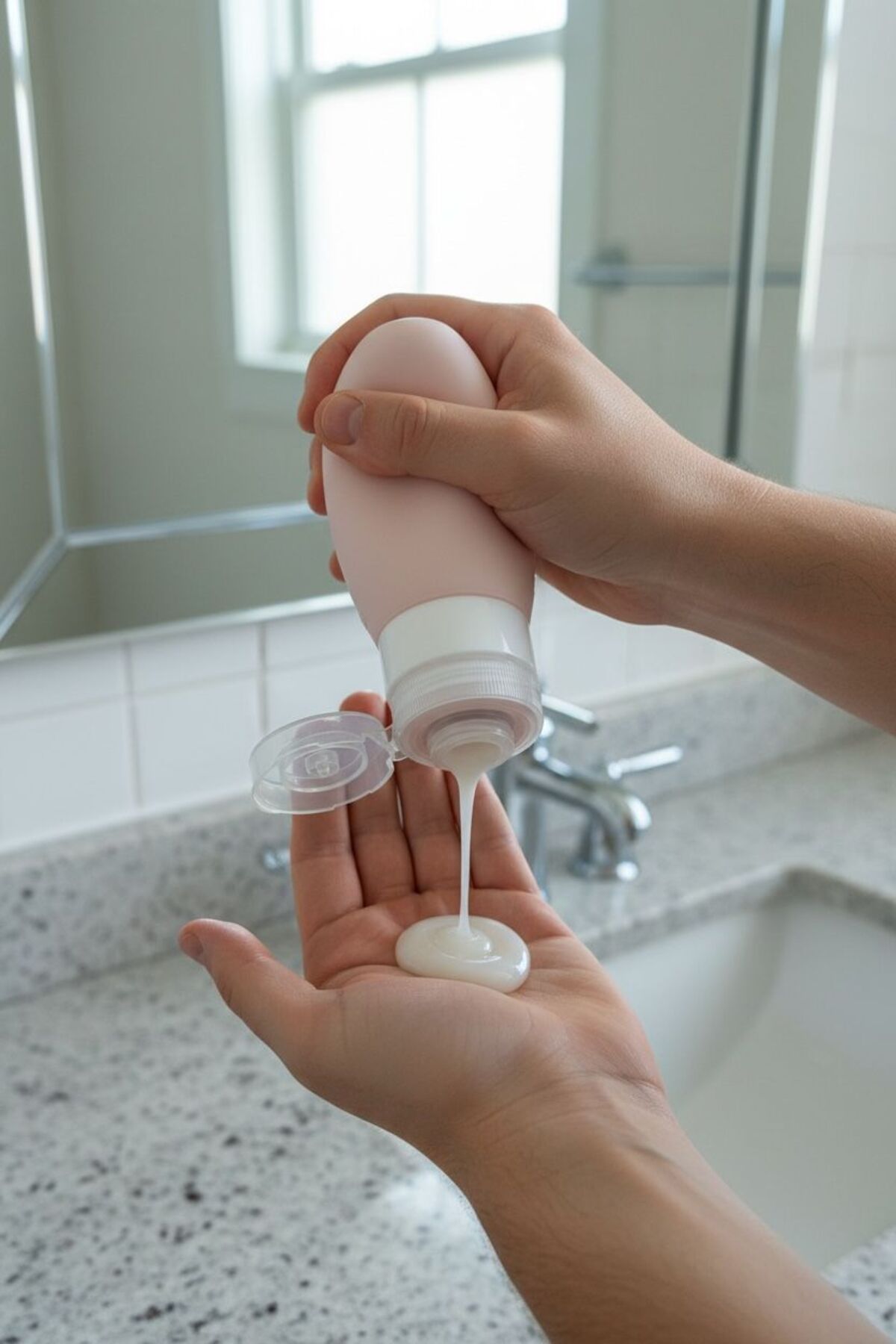 90 ml Silikon Cep Sabunluk | Taşınabilir Sıvı Sabun ve Dezenfektan Şişesi