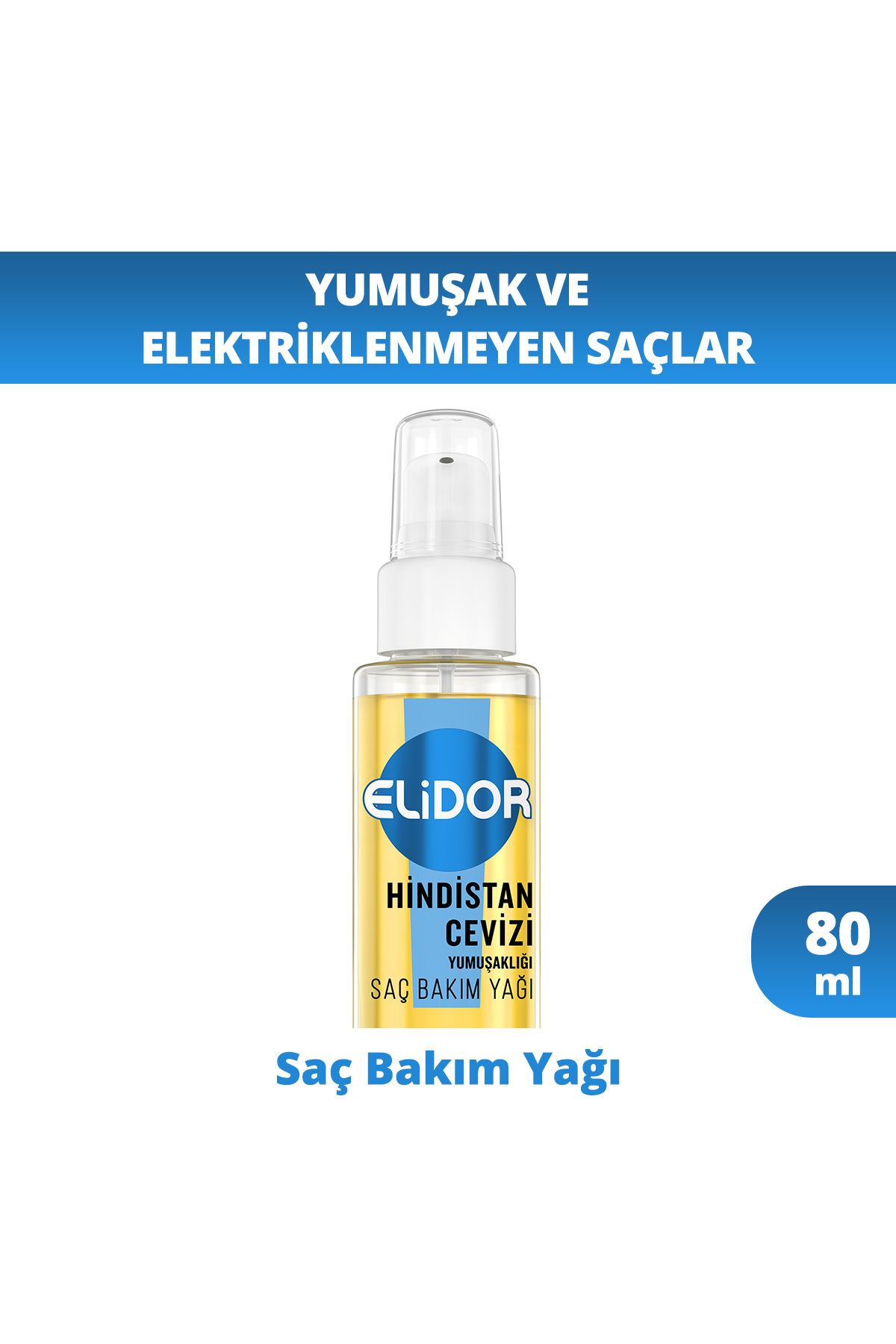 Elidor Saç Bakım Yağı Hindistan Cevizi Yumuşaklığı 80 ml — SET.UNİ.11053