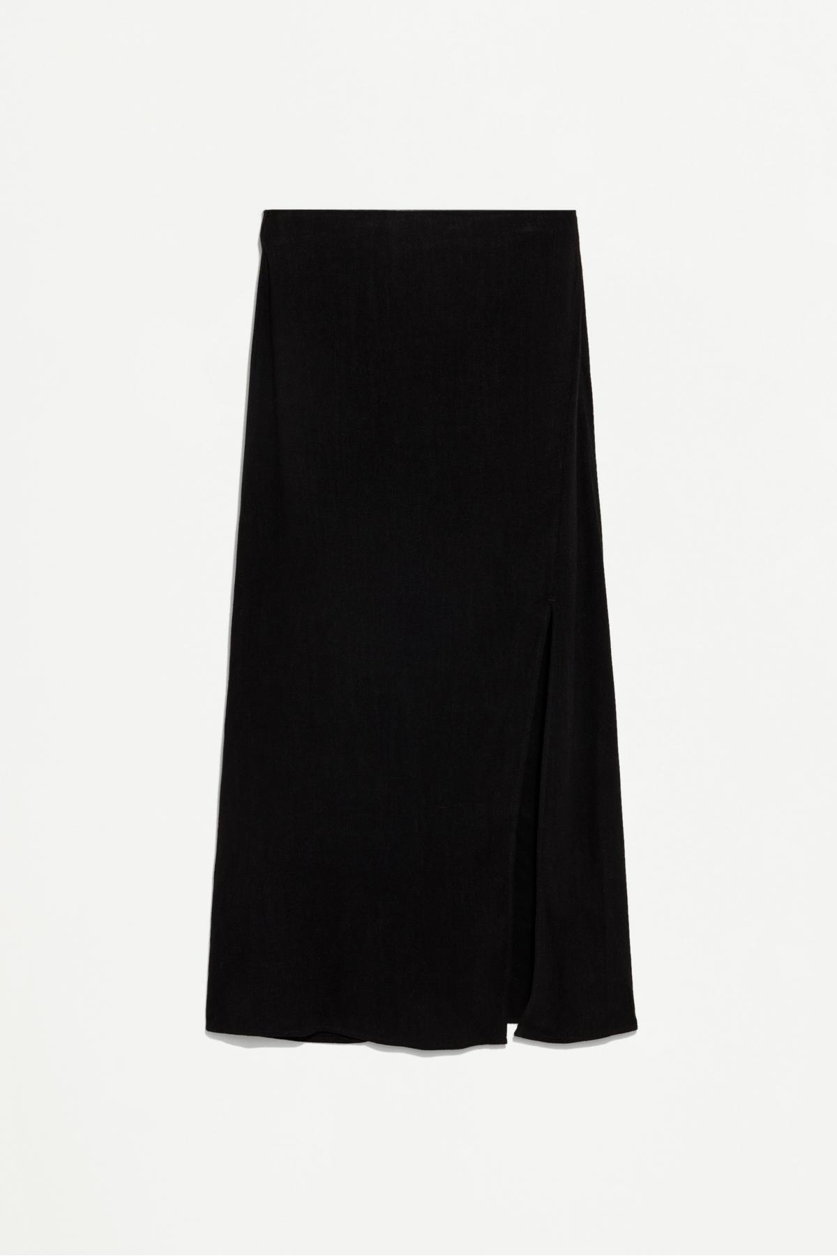 Rustic midi skirt