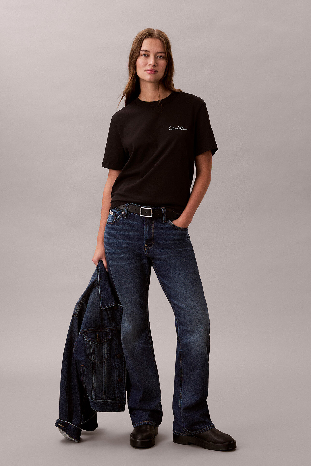 Calvin Klein Jeans Kadın Tişört LV047E809G görsel 3