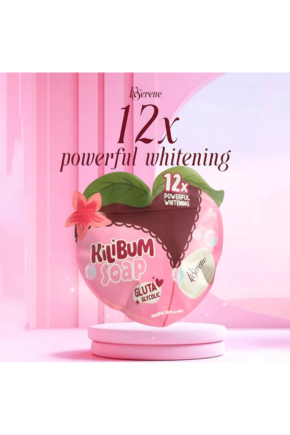 premium maximum whitening/peeling soap with/ glutathione arbutin and kojic acid Desertcart Logo main image 1