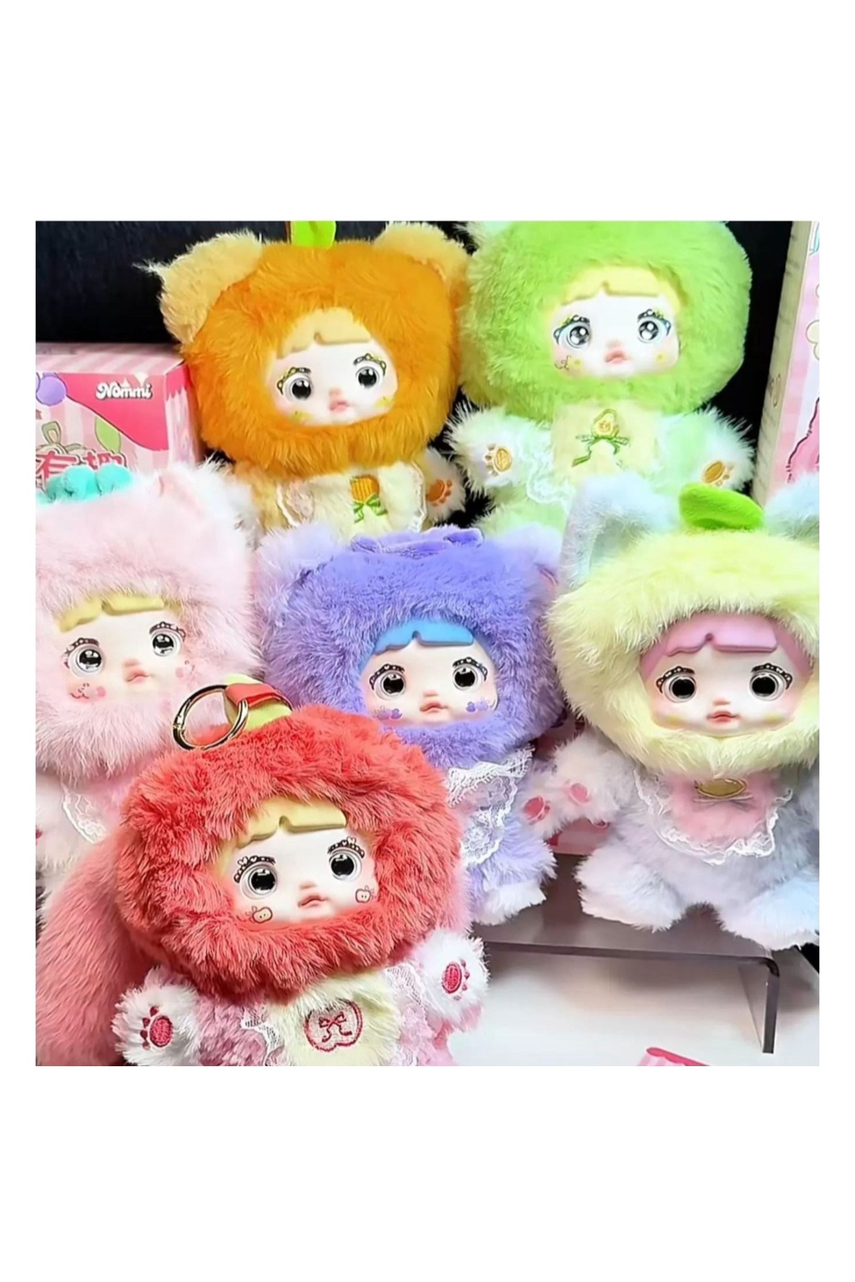 myちゃん Meyra Accessories nommi loveliness sürpriz paketli kutulu peluş
