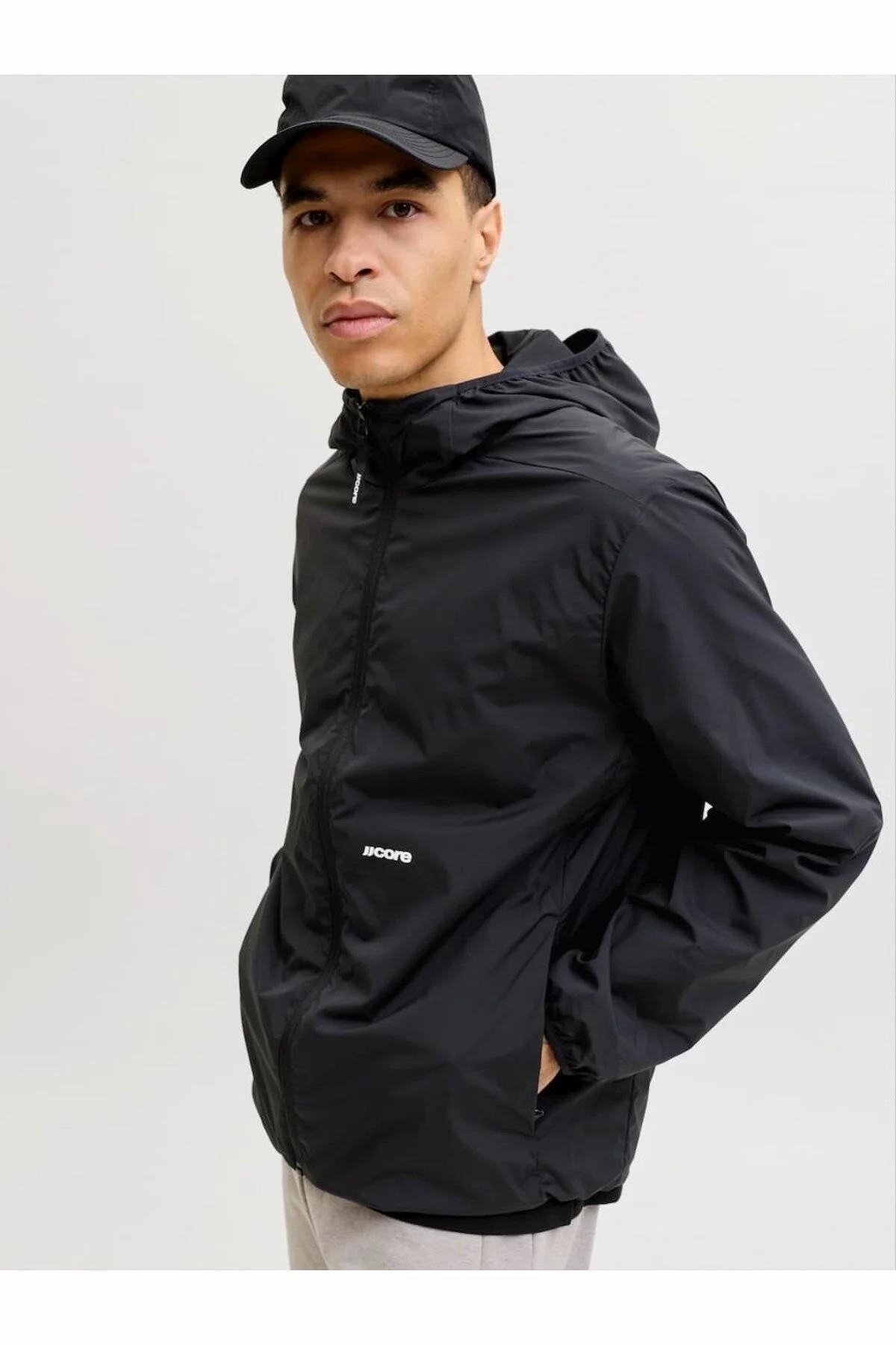 Jack & Jones JCOCLUB Erkek Siyah Mevsimlik Ceket görsel 3