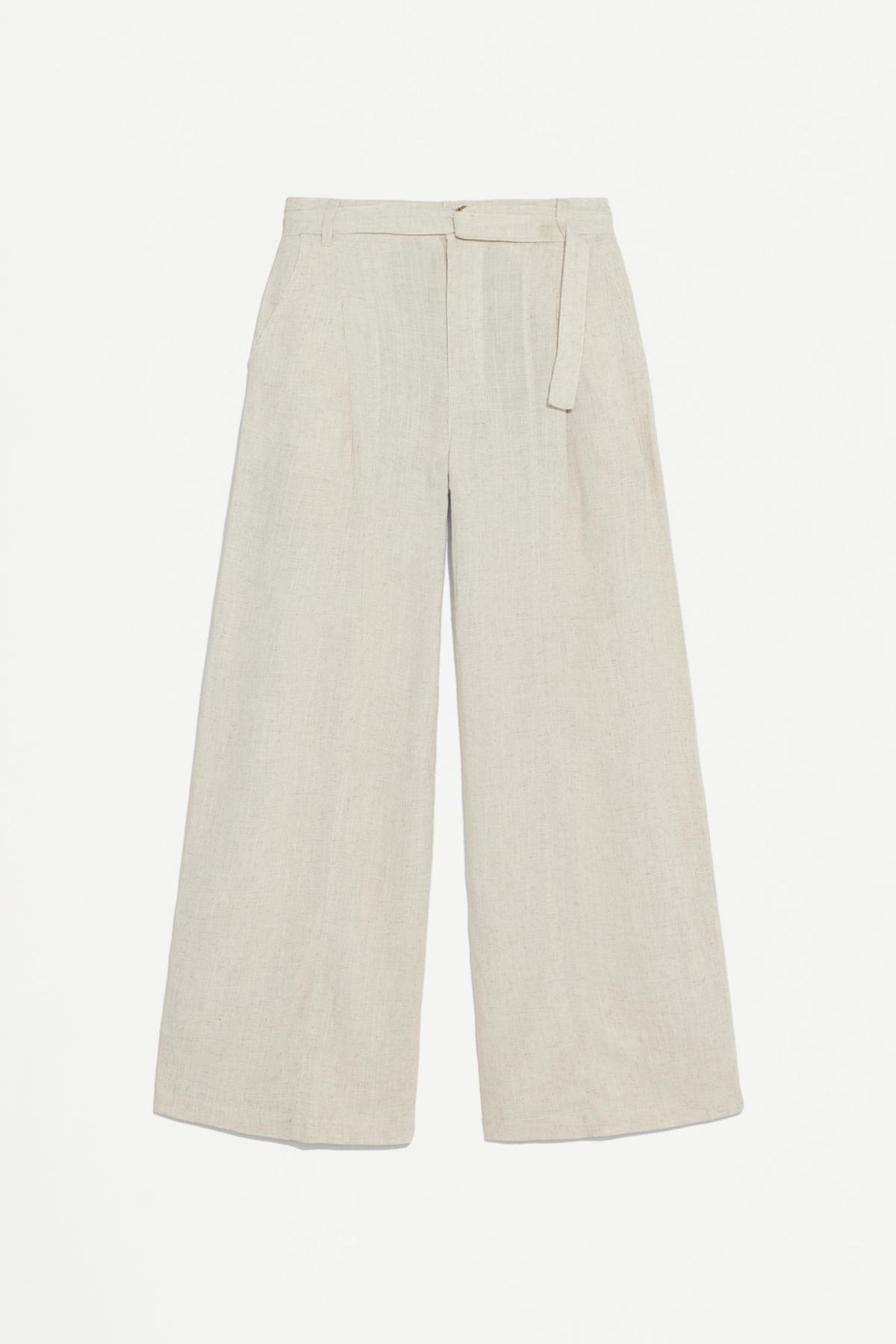 LEFTIES  Hafif palazzo denim pantolon - Görsel 6
