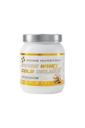 Swiss Nutrition SWISS Whey Gold Deluxe Series Protein Tozu Peanut Butter Cook...