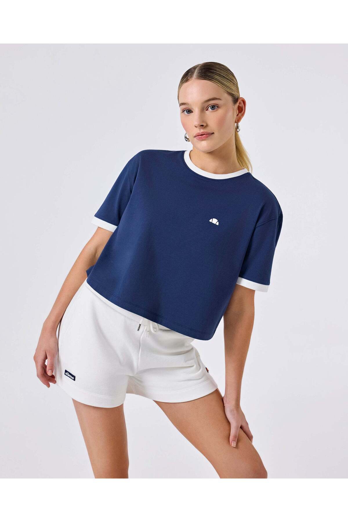 Ellesse 6SF5024-NV Kadın Tişört - Lacivert
