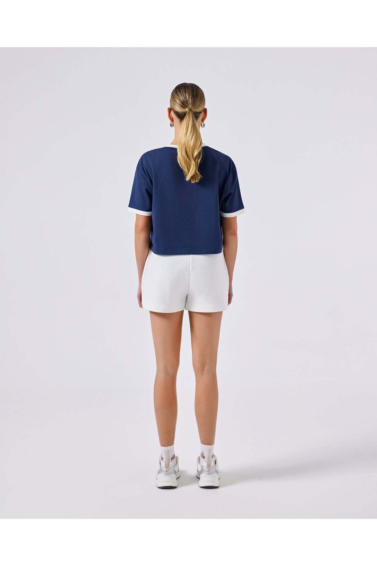 Ellesse 6SF5024-NV Kadın Tişört - Lacivert görsel 5