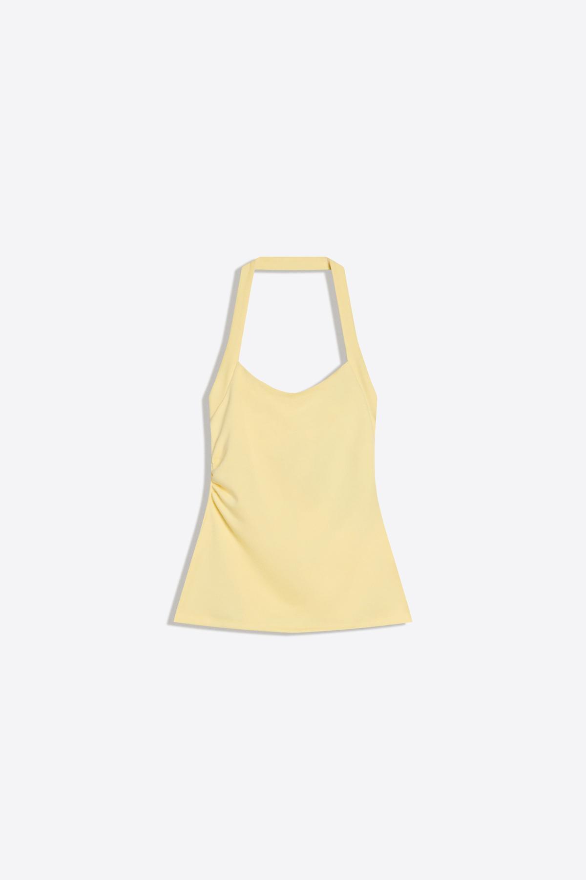 Bershka  Halter yaka top - Görsel 5