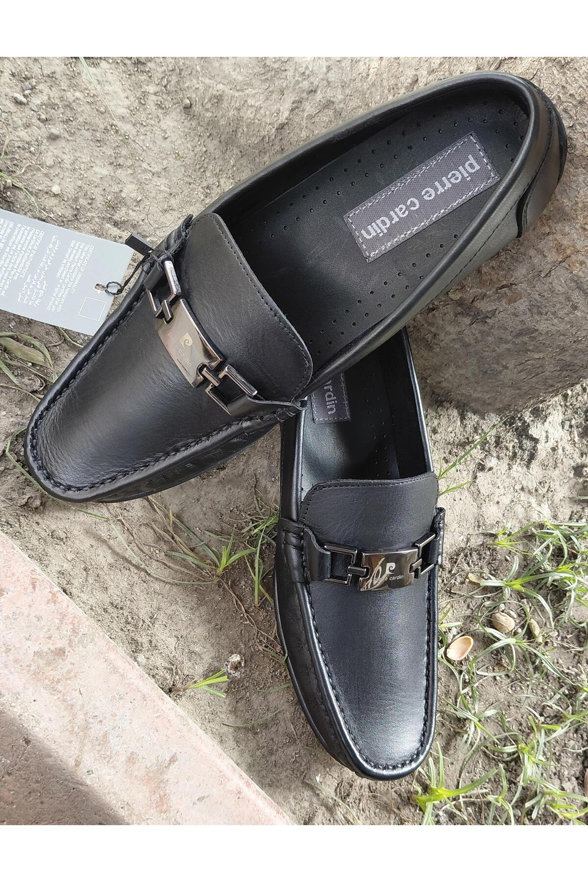 Pierre Cardin Pc-90228 Erkek Hakiki Deri Loafer Ayakkabı görsel 5