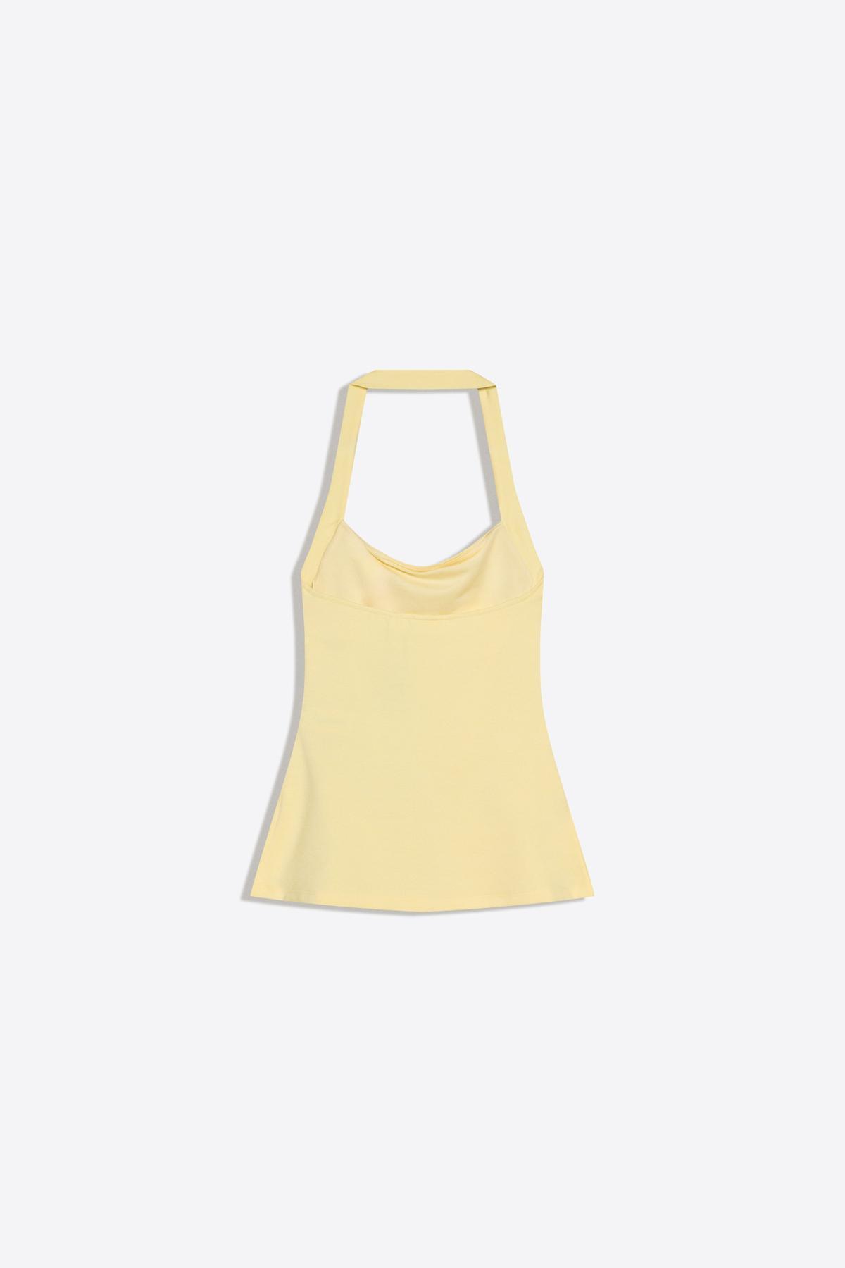 Bershka  Halter yaka top - Görsel 6