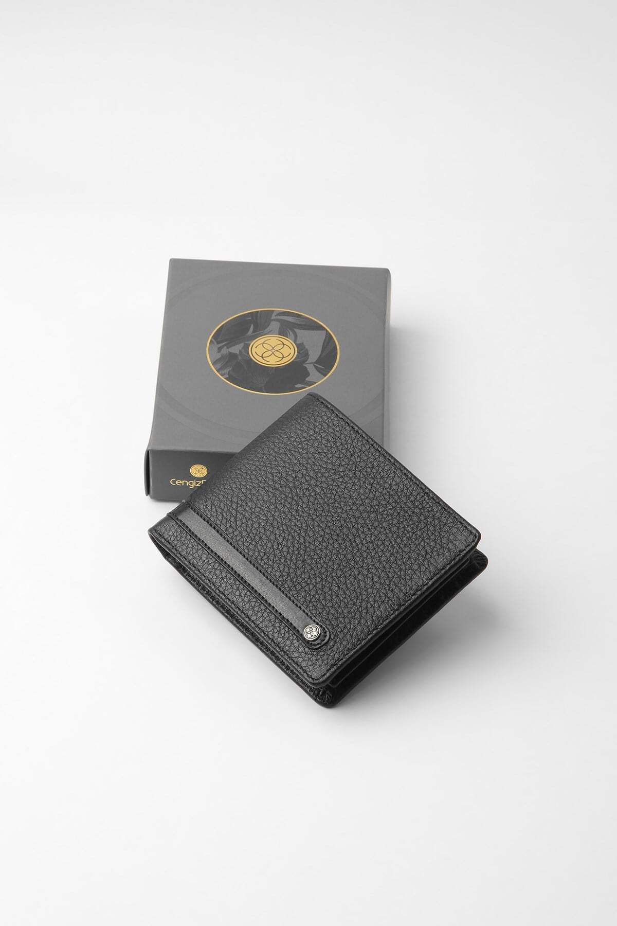 Cengiz Pakel  Hakiki Deri Çıkarılabilir İç Modüllü Çok Bölmeli Erkek Cüzdan - 27571 - Siyah - Görsel 4