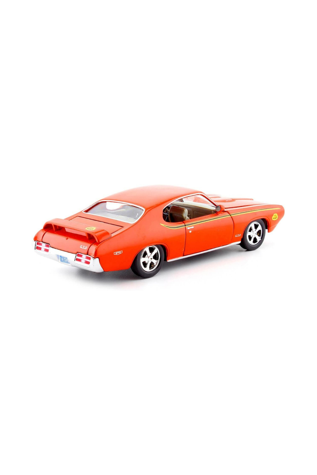 craftivio Motor Max 1:24 1969 Pontiac Gto Judge Turuncu Diecast