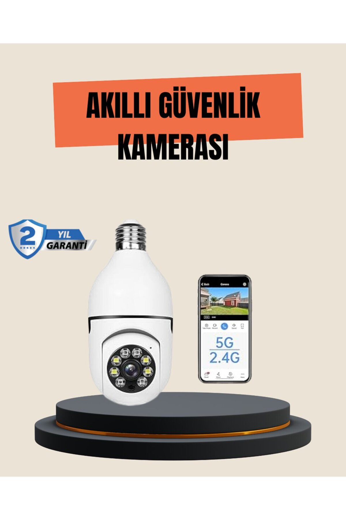 Mobil Uygulama Kontrollü Akıllı Güvenlik Kamerası