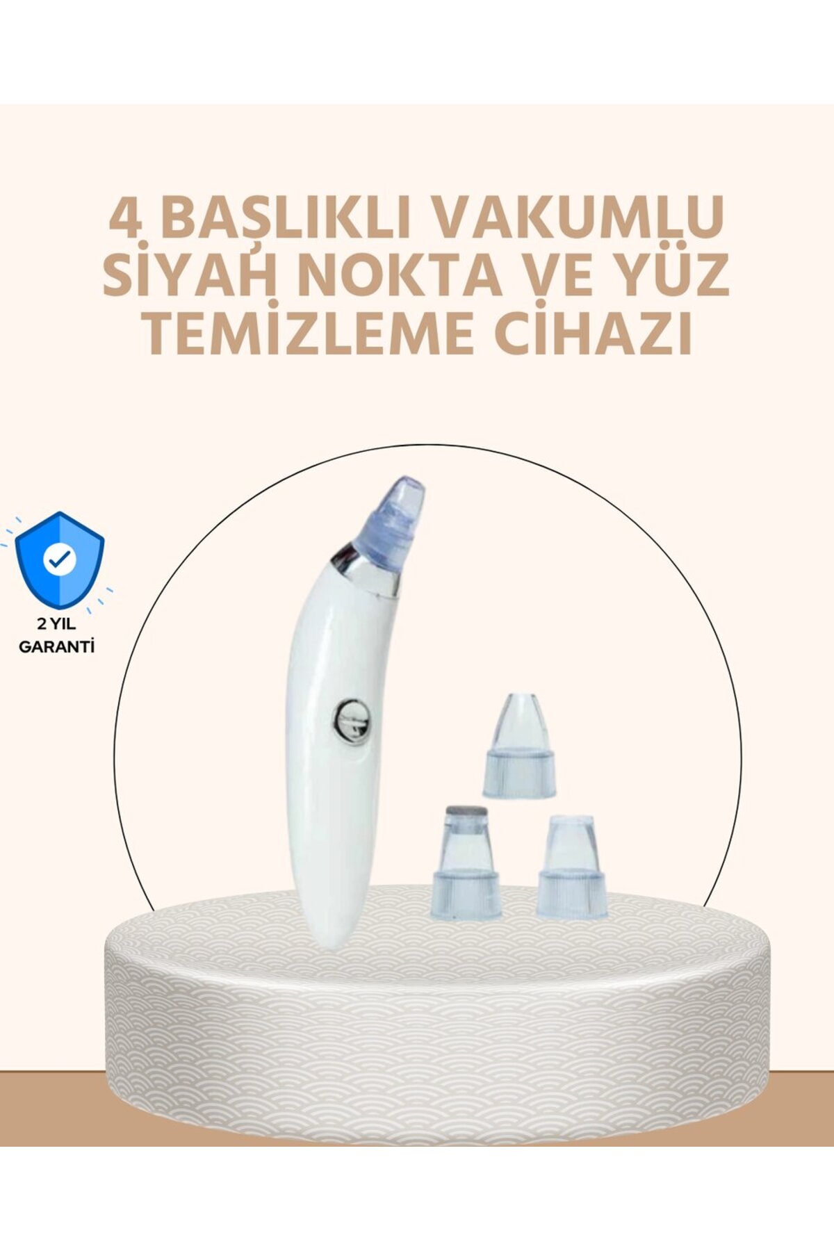 GENELOEM Güçlü Vakumlu Siyah Nokta Temizleyici – Cilt Pürüzlerini Gideren - TTTTTT2824-6570