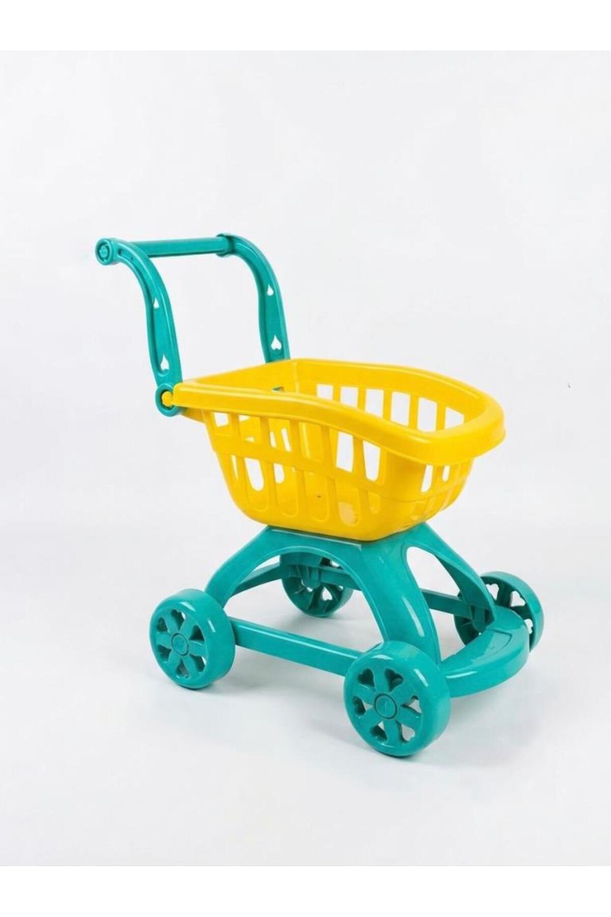 Tıfıl Toys İlk Market Arabam - İttirmeli Eğitici Çocuk Alışveriş