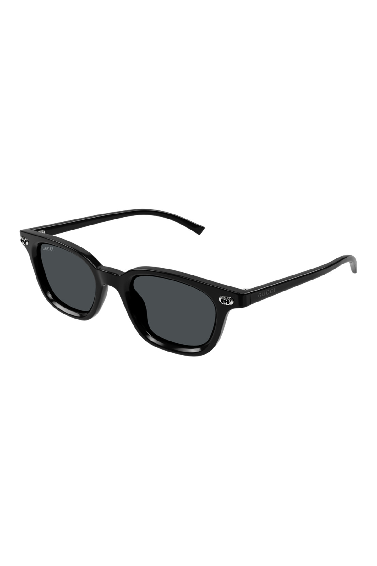 ごる蔵GUCCI Logo Black Patent Silver Gucci 1946S 001 48-21-140 Güneş Gözlüğü - Fiyatı, Yorumları