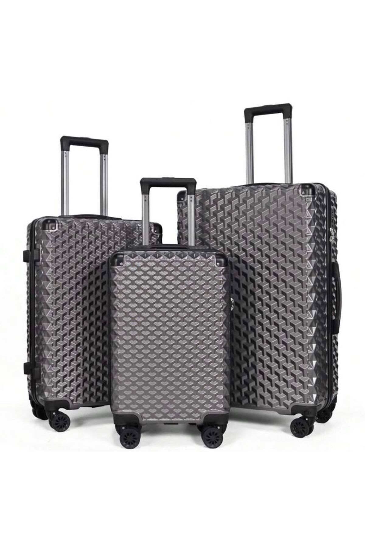 ELEGANT G Luggage Travel Suitcase Trolley Bag – Set of 3 pcs – With ...