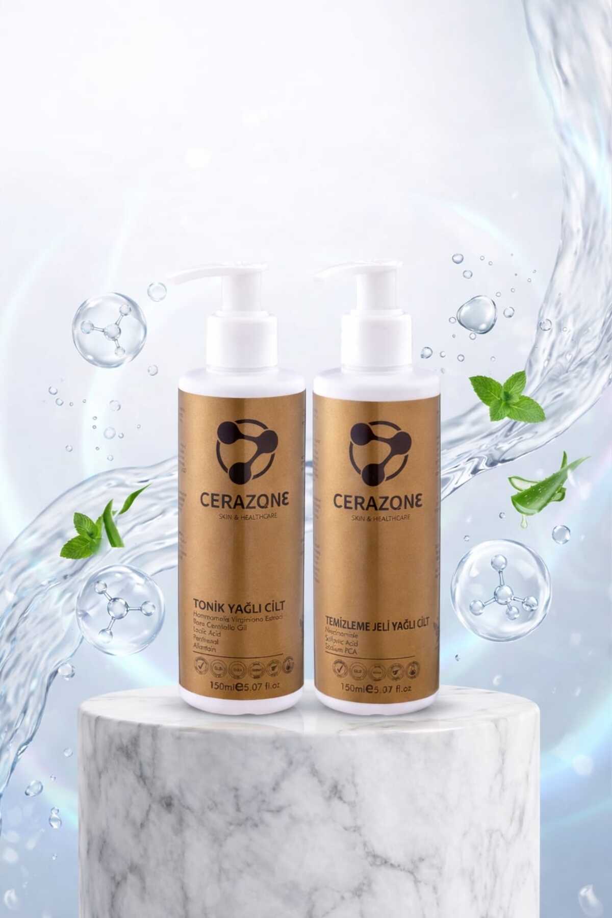 Temizleme Jeli &amp; Tonik Yağlı ve Karma Ciltlere Özel Arındırıcı Bakım Seti - 2 adet x 150 ml