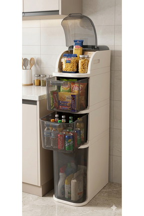 SURFACE HOME PROSLİM 3 KATLI ÇEKMECELİ ORGANİZER DÜZENLEYECİ