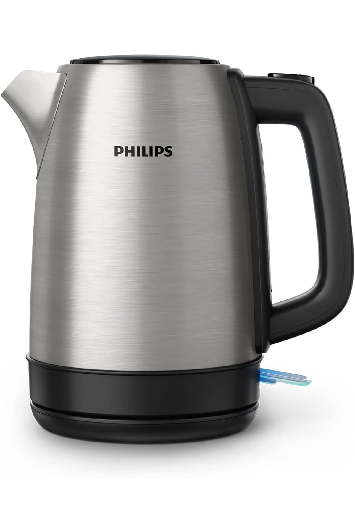 Philips Daily Collection Çelik Su Isıtıcı - 1.7L, 2200W, Işıklı Gösterge, 360° Döner Taban, Mikro Gö