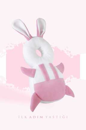 Baby Light Kafa koruma yastığı Pembe Beyaz Tavşan Modeli