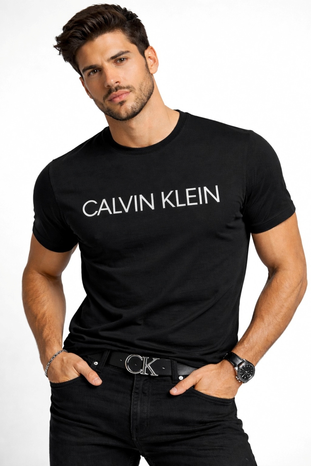 تیشرتمردانهCalvin Kleinمشکی