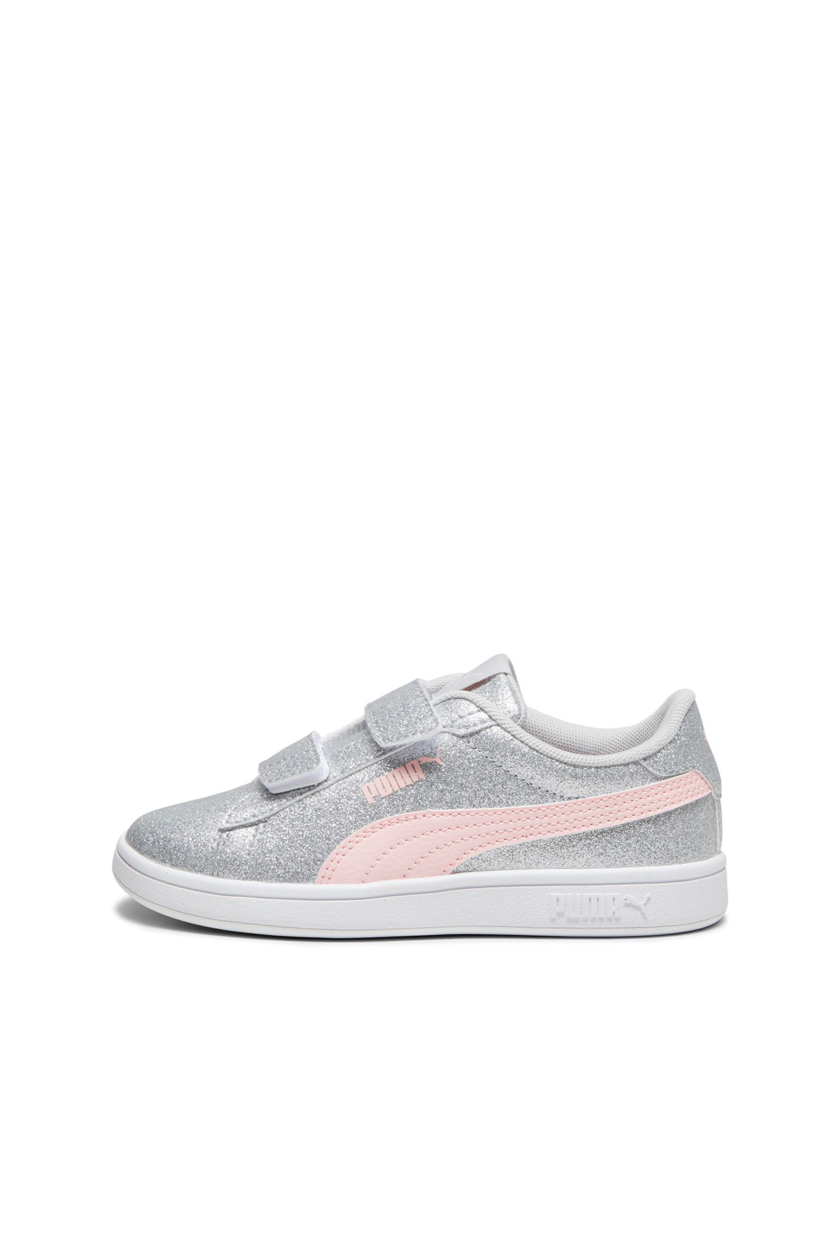 Puma Gray Girl's Walking Shoes 39468602 -Pumasmash 3.0 Gliz Glam V