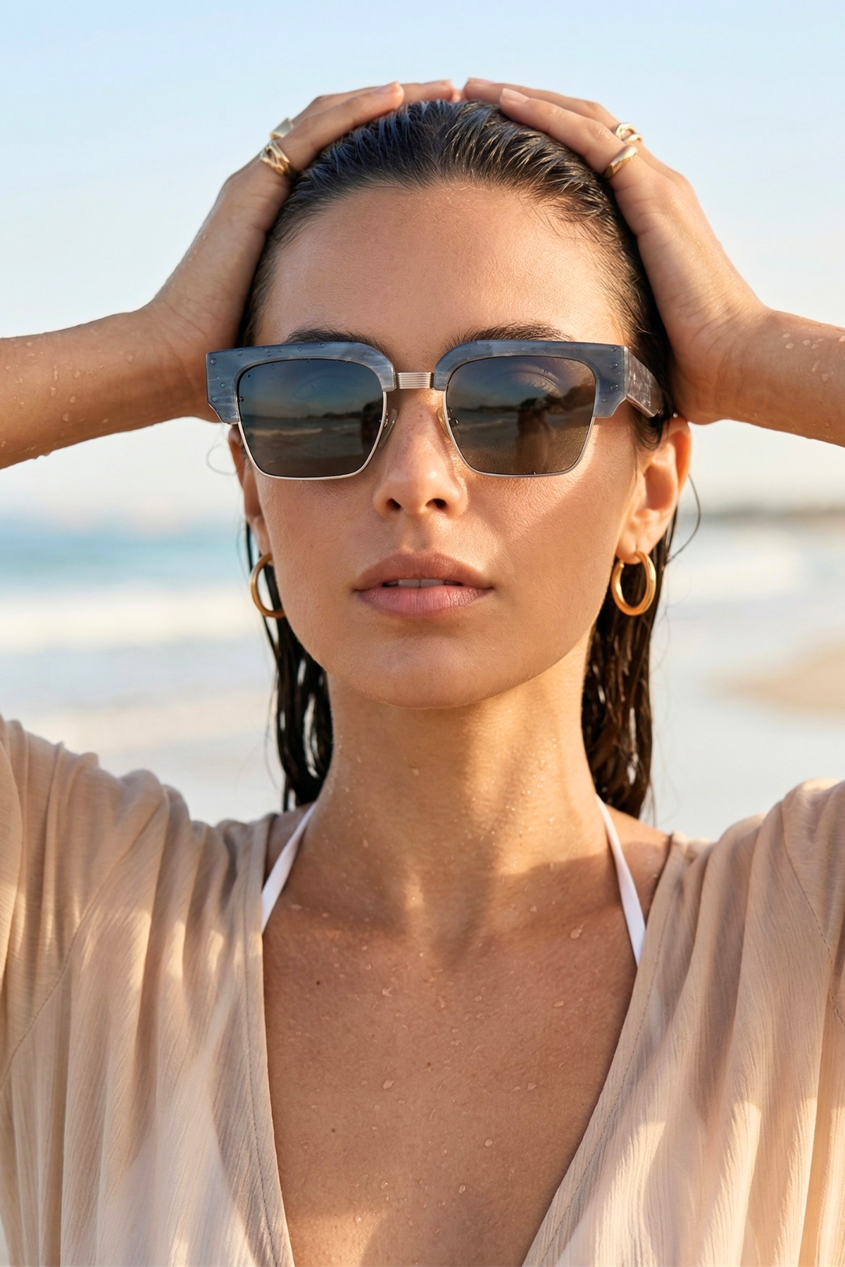 Lee Cooper LC1592 C2 53 Polarize Kadın Güneş Gözlüğü - Fiyatı