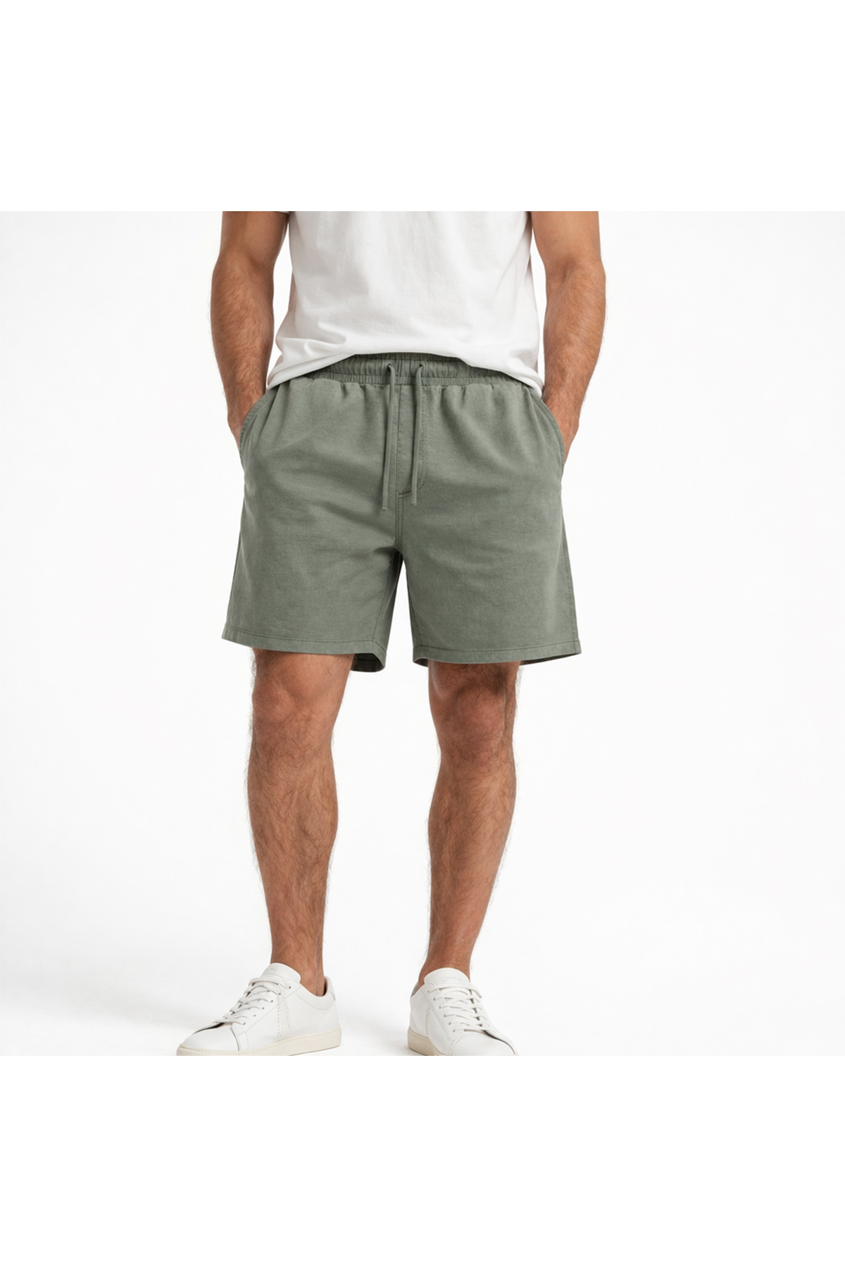 شلوارک مردانه جک اند جونز مدل Jaiden Breeze Jogger Regular Green جک اند جونز شلوارک برمودا Jack & Jones