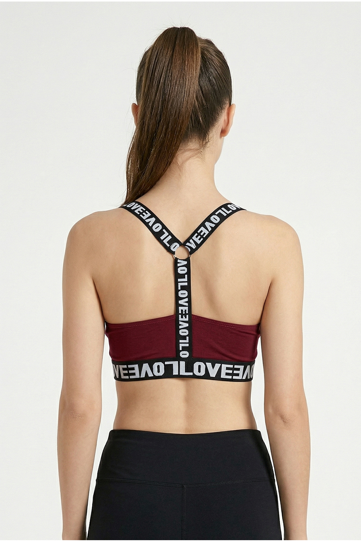 HNX Kadın Pamuklu Spor Büstiyer 2’li Paket, Esnek, Lastik Detaylı, Günlük Konfor, Desteksiz Bralet görsel 3
