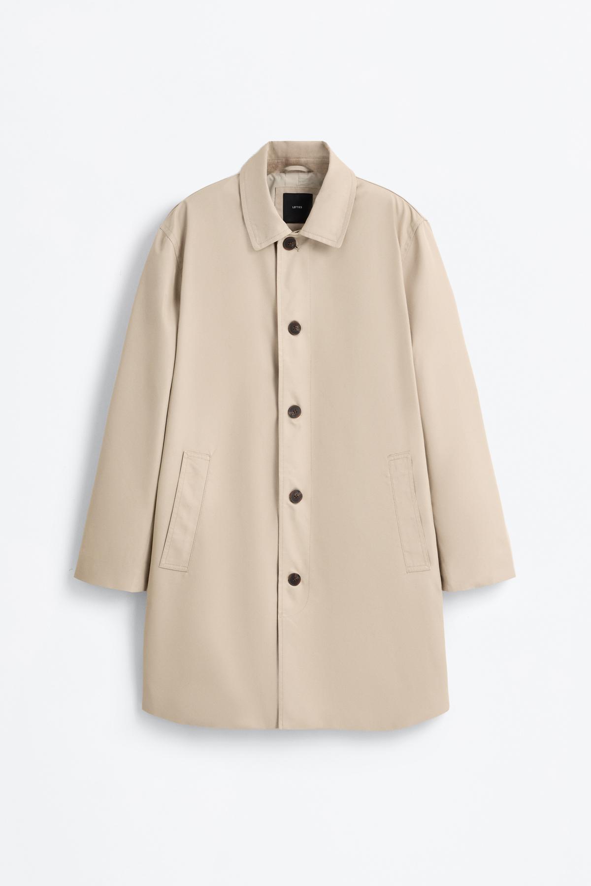 LEFTIES  Düz trençkot - Görsel 6