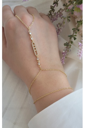 ilvesa shop Altın renk taşlı şahmeran