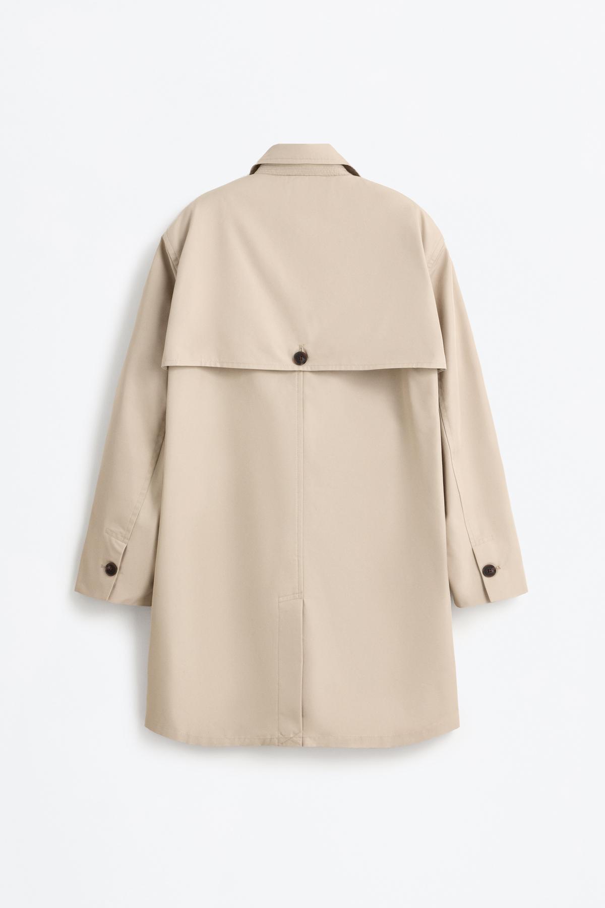 LEFTIES  Düz trençkot - Görsel 7