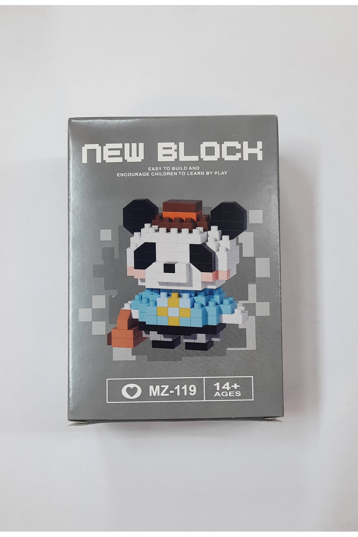 ydn 3D New Bricks Mini Yapi Bloklari Gezgin Panda Lego Figür