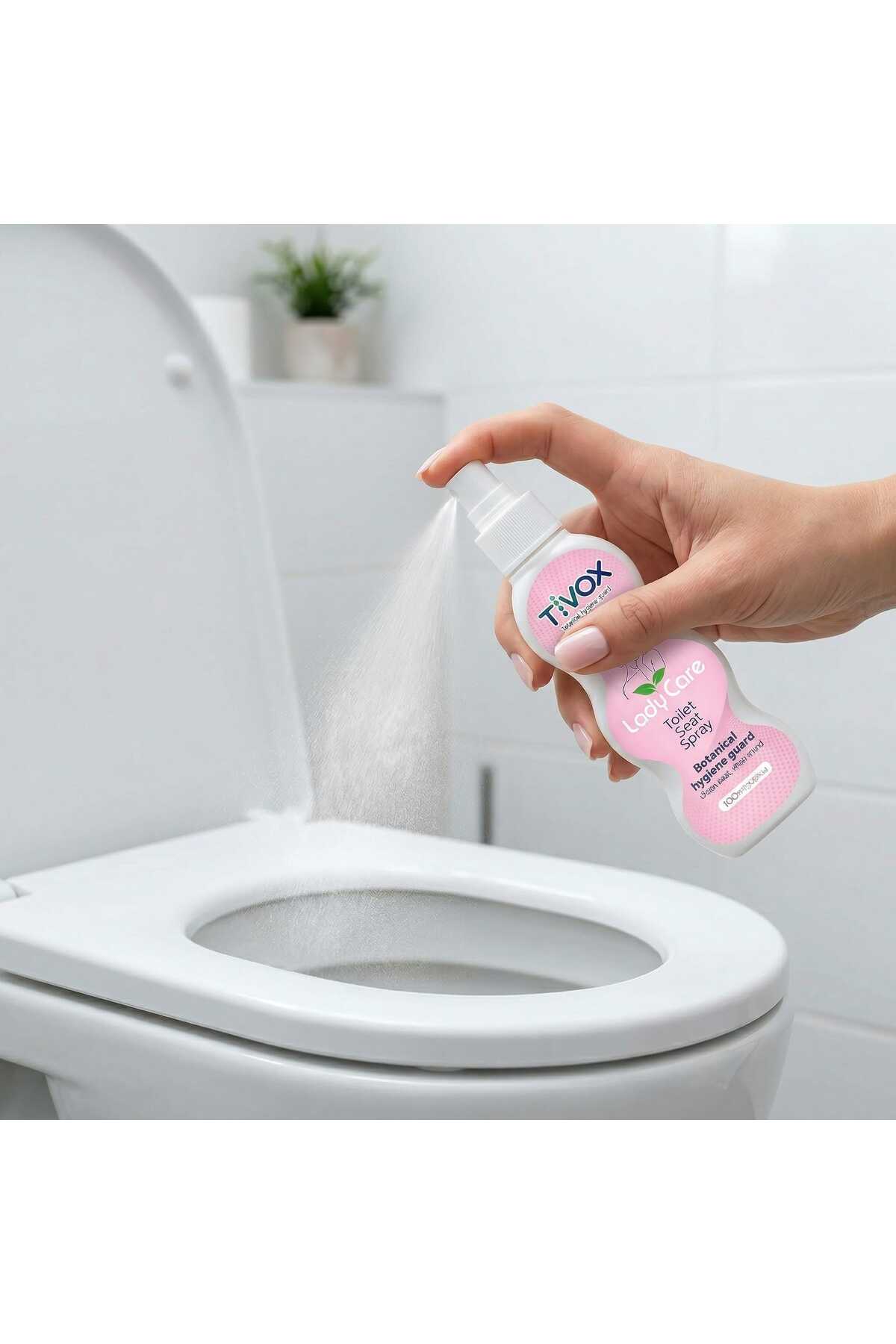 TİVOX LadyCare Kadınlar İçin Hijyenik Klozet Spreyi 100 ml