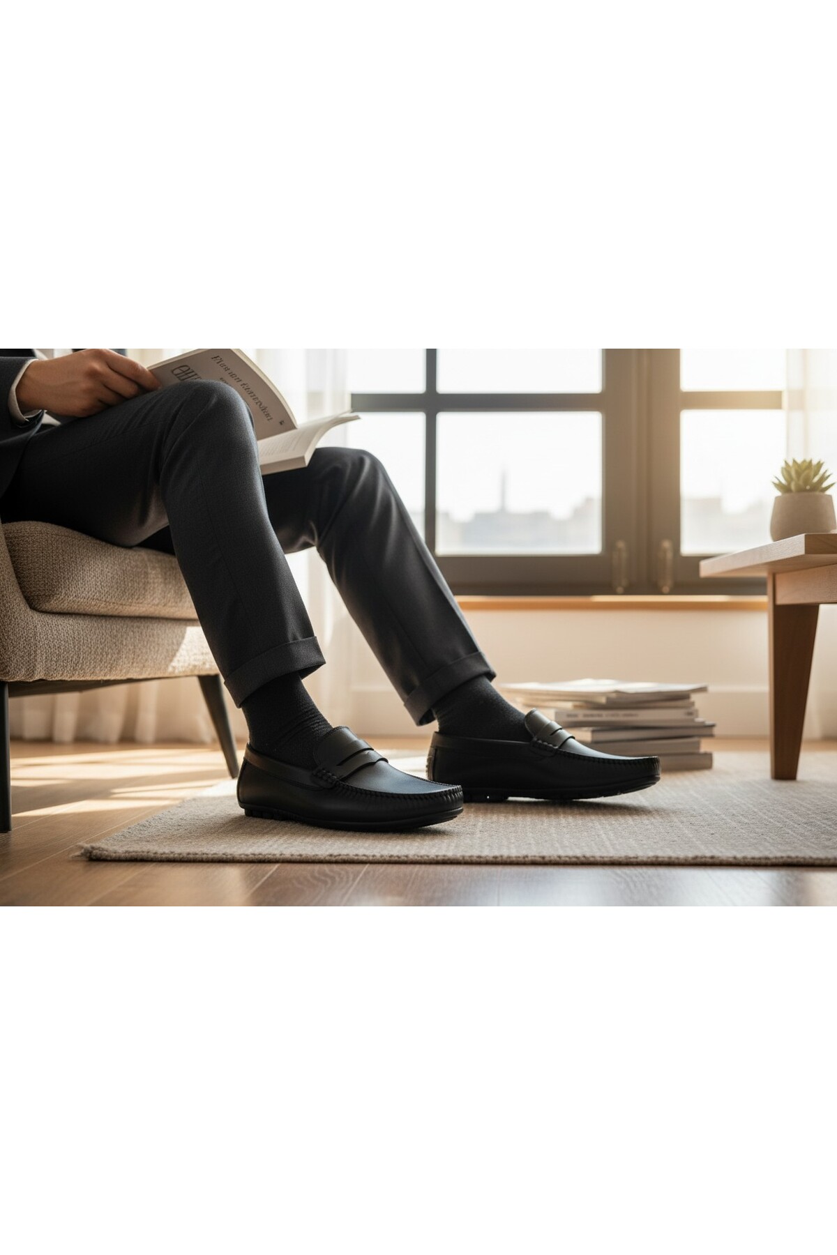 Verla  Ortopedik Tabanlı Saraçlı Loafer Ultra Rahat Günlük Klasik Ayakkabı - Görsel 2