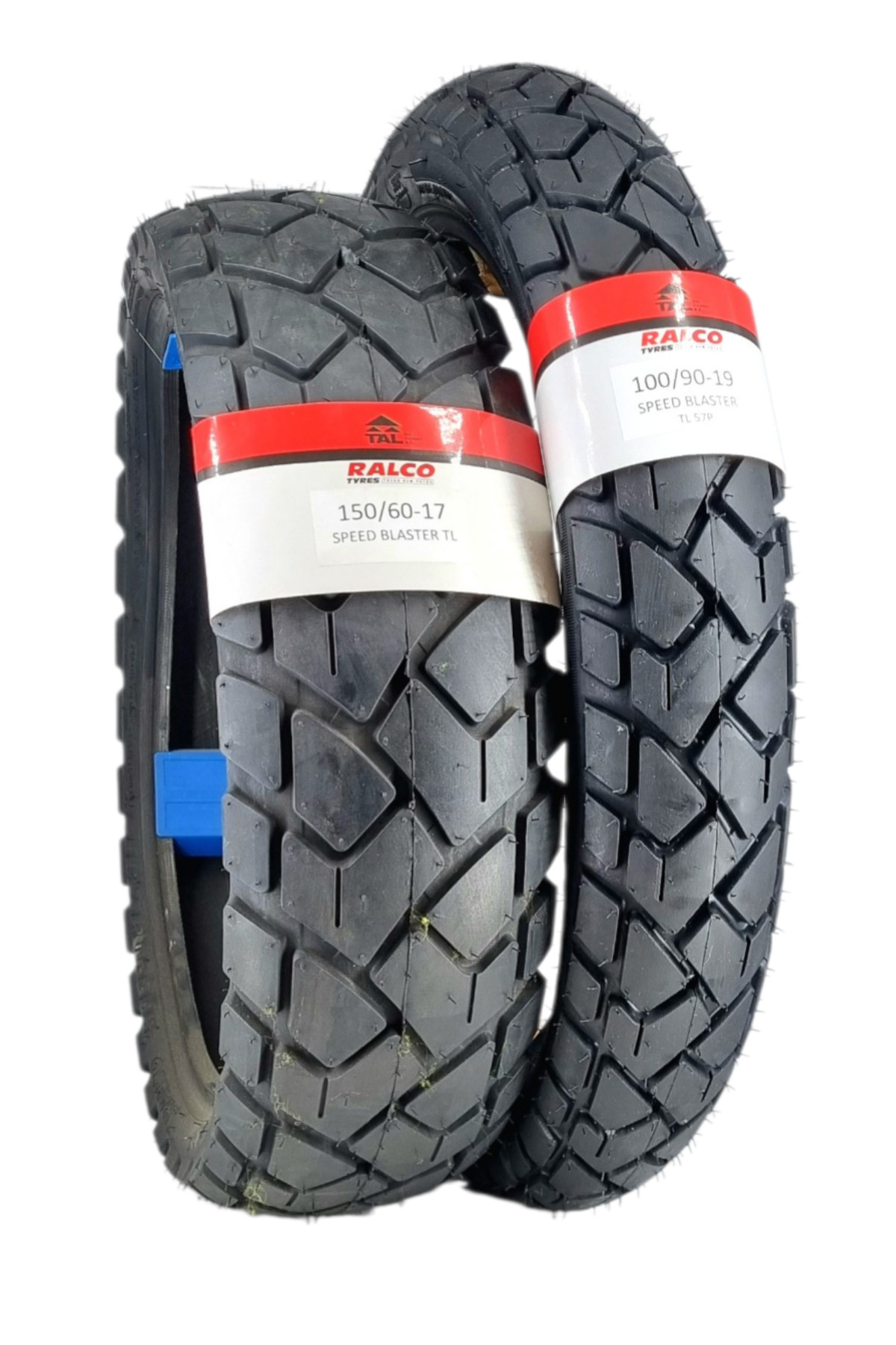 RALCO TYRES 150/60-17 VE 100/90-19 (TUBELESS - DUBLEKS) SPEED BLASTER LASTİK TAKIMI