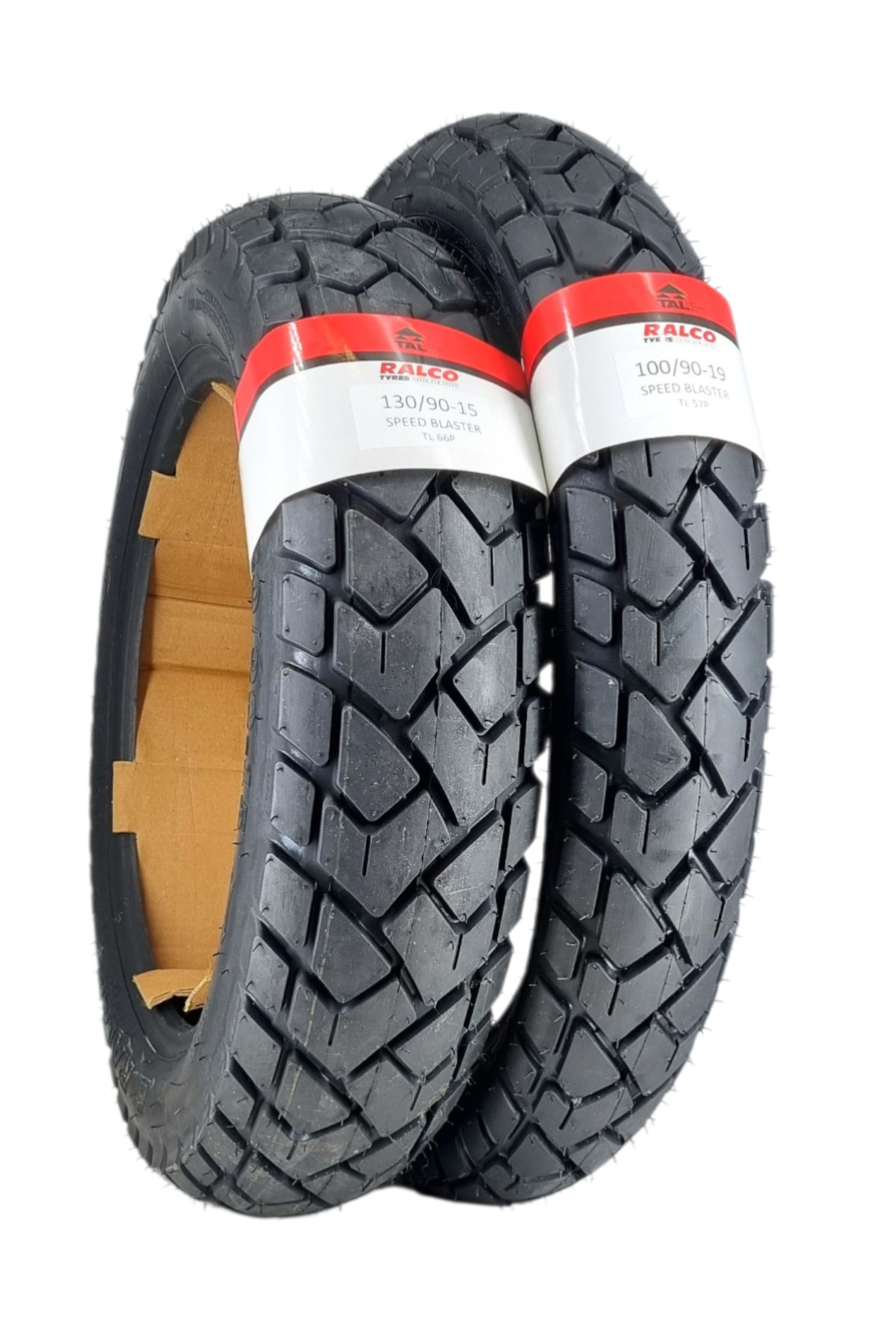 RALCO TYRES 130/90-15 VE 100/90-19 (TUBELESS - DUBLEKS) SPEED BLASTER LASTİK TAKIMI
