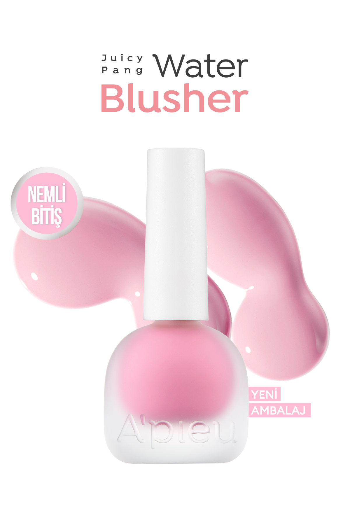 Missha Meyve Özlü, Nemli ve Parlak Bitişli, Doğal Görünümlü Likit Allık APIEU Juicy-Pang Water Blusher PK05 - Fiyatı, Yorumları