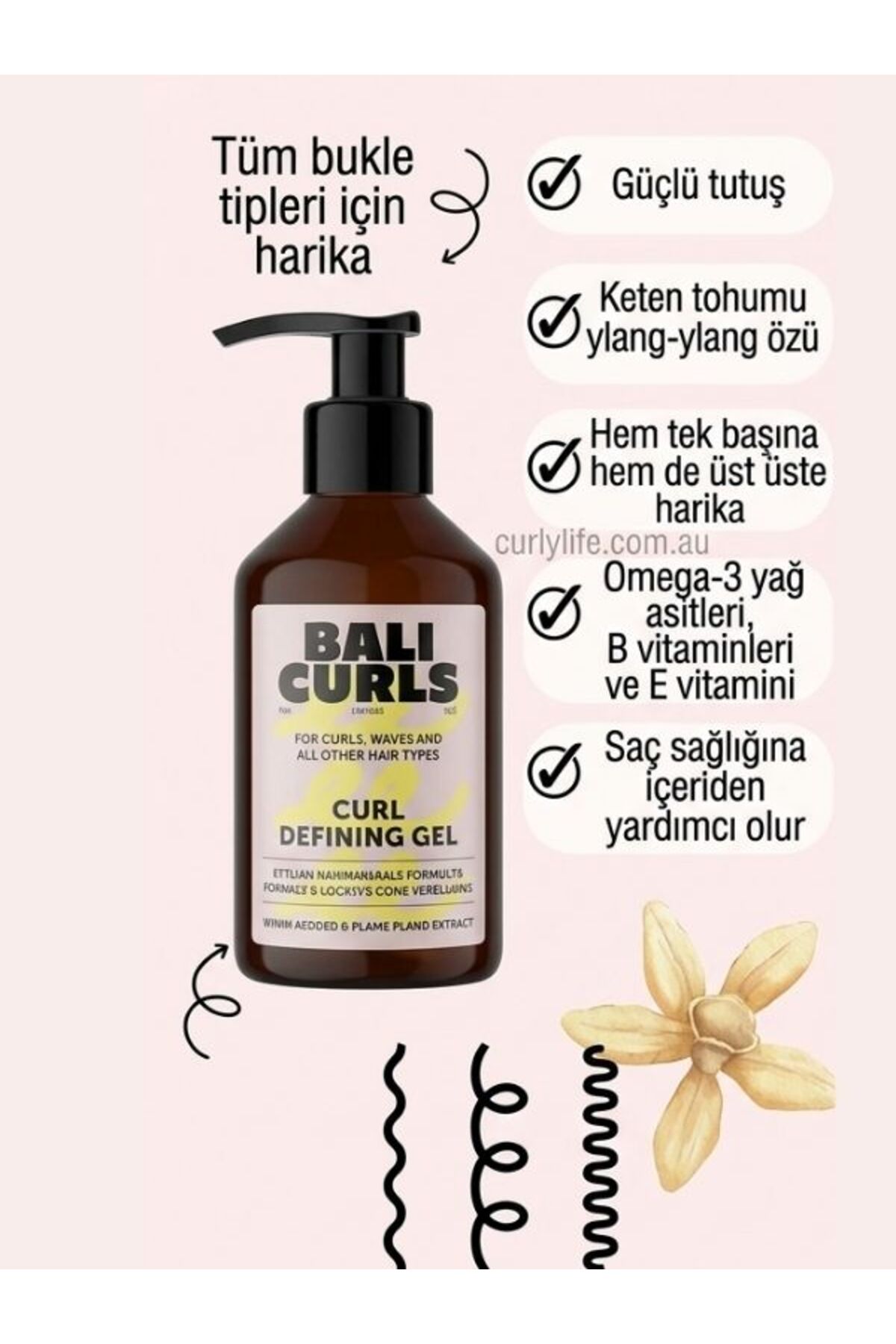 Nemlendirici Bukle Kremi ve Bukle Belirginleştirici Jel Set — 12856266 — تصویر 2 از 3