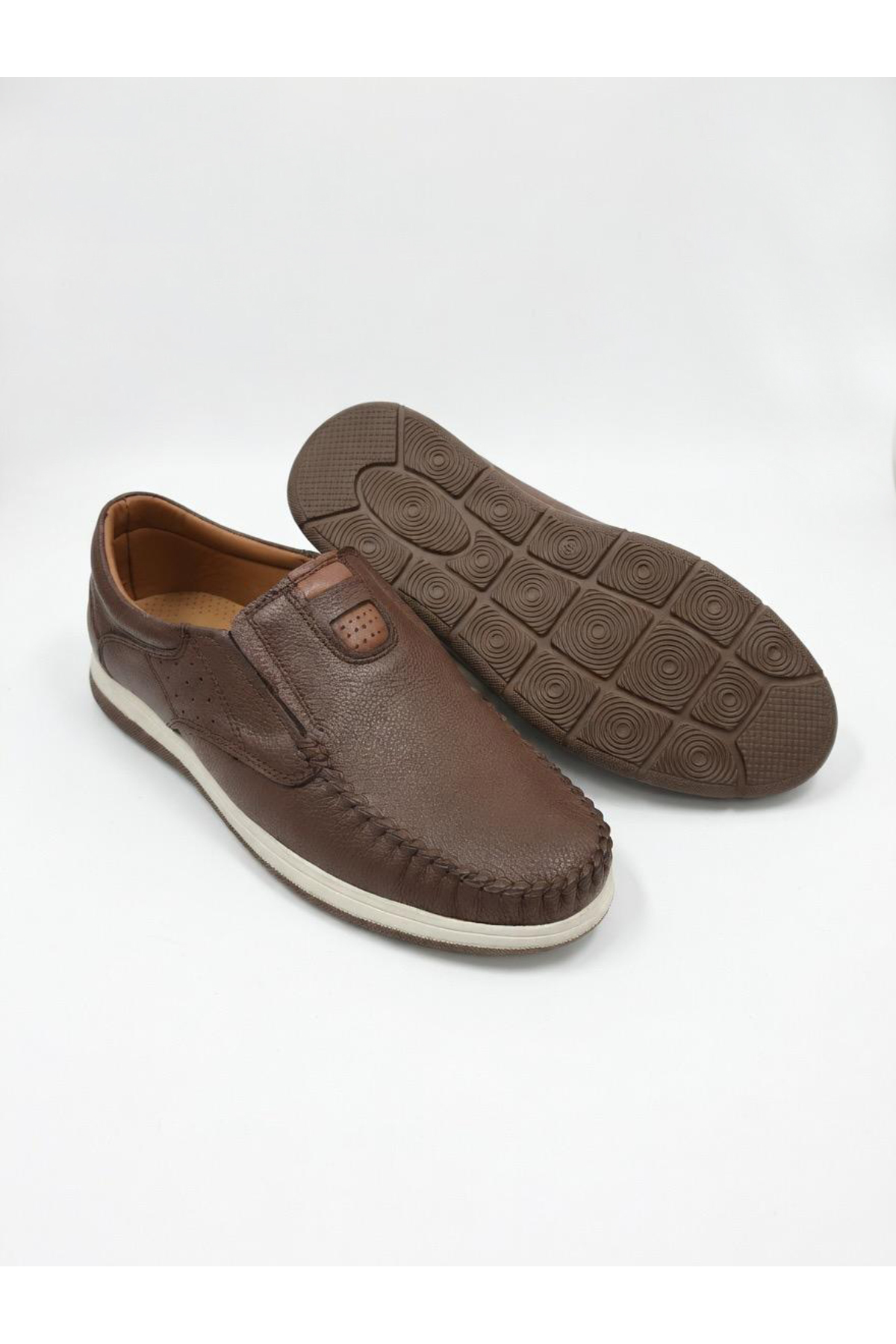 Scarpe Sano Günlük hakiki deri loafer erkek ayakkabsı tam ortapedik,rahat kalıp görsel 2