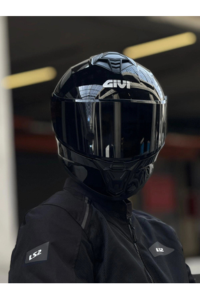 Givi 50.X SİYAH KASK (SİYAH VİZÖR)